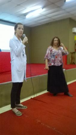 ABEn-DF na Semana Basileira de Enfermagem da Unieuro Asa Sul - 12/05 Manhã - Diretora Jacinta de Fátima